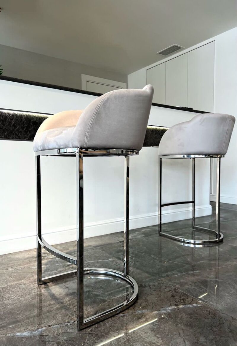 Khung chân ghế inox bóng - ảnh 4